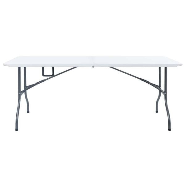 Vidaxl Klapptisch 180x72x72 cm - HDPE weiß - 34% Rabatt auf Retourenware