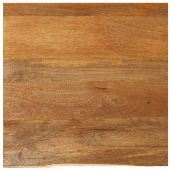 Vidaxl Tischplatte Mangoholz 80x80 cm Naturkante - 34% Rabatt