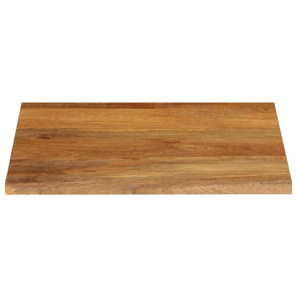 Vidaxl Tischplatte Mangoholz 80x80 cm Naturkante - 34% Rabatt