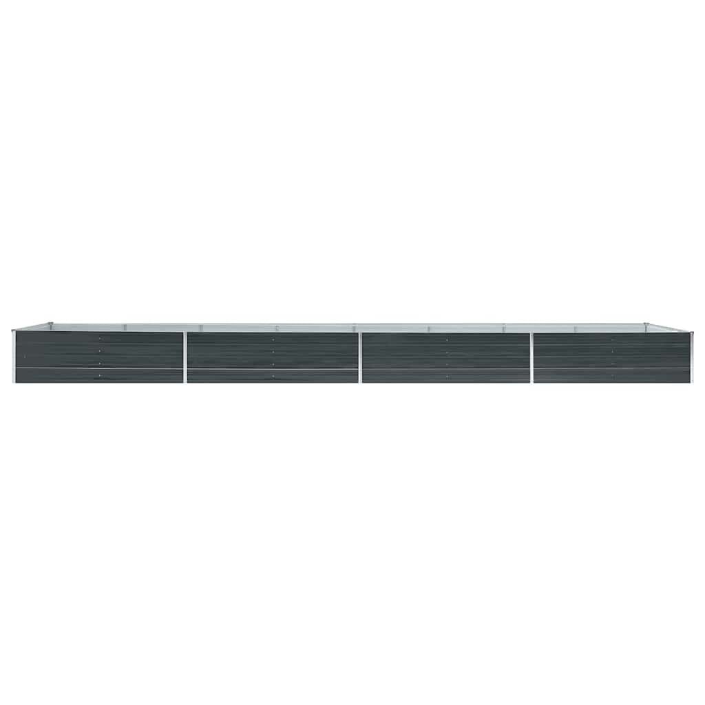 Vidaxl XL Hochbeet verzinkter Stahl Anthrazit 600x80x45cm - 35% Rabatt