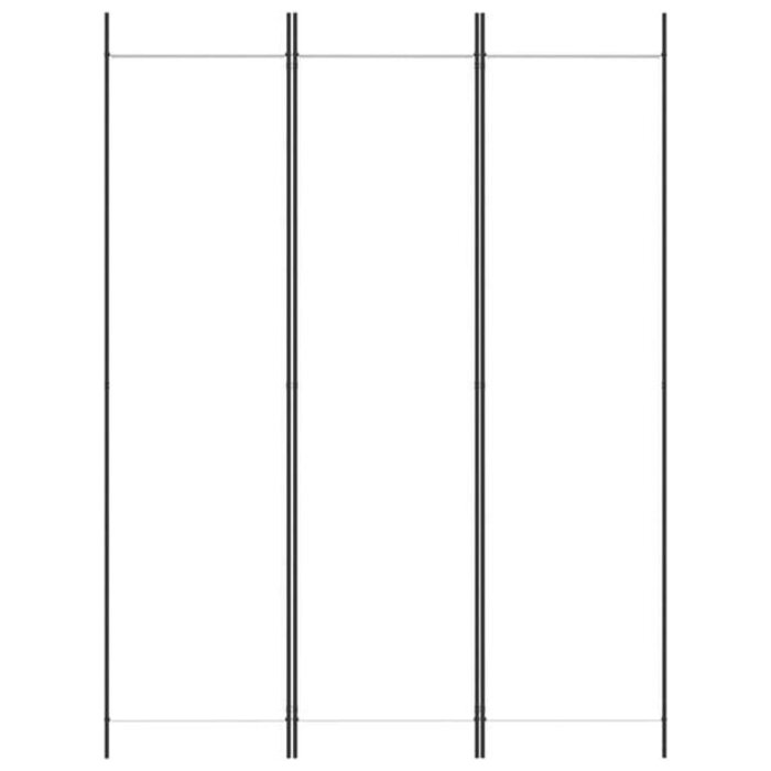 Vidaxl Spanische Wand 150x200 cm - 3 Paneele Weiß - 31% Rabatt