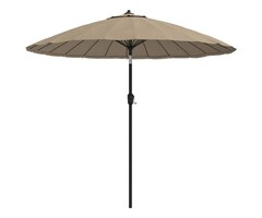 Vidaxl Gartenschirm 250 cm Taupe Aluminium - 34% Rabatt auf Retourenware