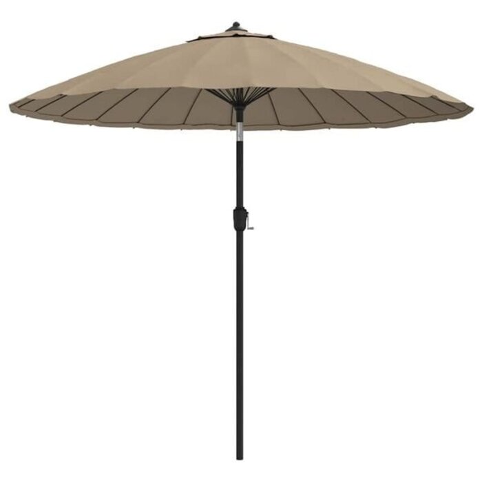 Vidaxl Gartenschirm 250 cm Taupe Aluminium - 34% Rabatt auf Retourenware