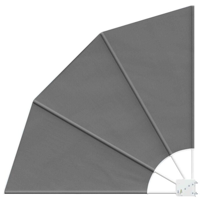Vidaxl Balkon-Sichtschutz 140x140 cm Lichtgrau - 31% Rabatt