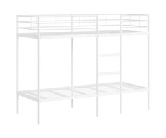 Vidaxl Stabiles Etagenbett in Weiß 80x200 cm - 35% Rabatt