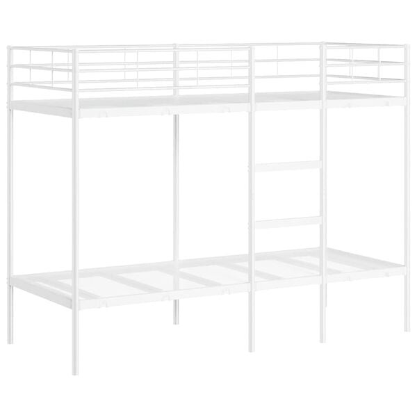 Vidaxl Stabiles Etagenbett in Weiß 80x200 cm - 35% Rabatt