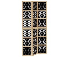 Vidaxl Spanische Wand aus Paulownia-Holz, 105-110 x 220 cm, 34% Rabatt