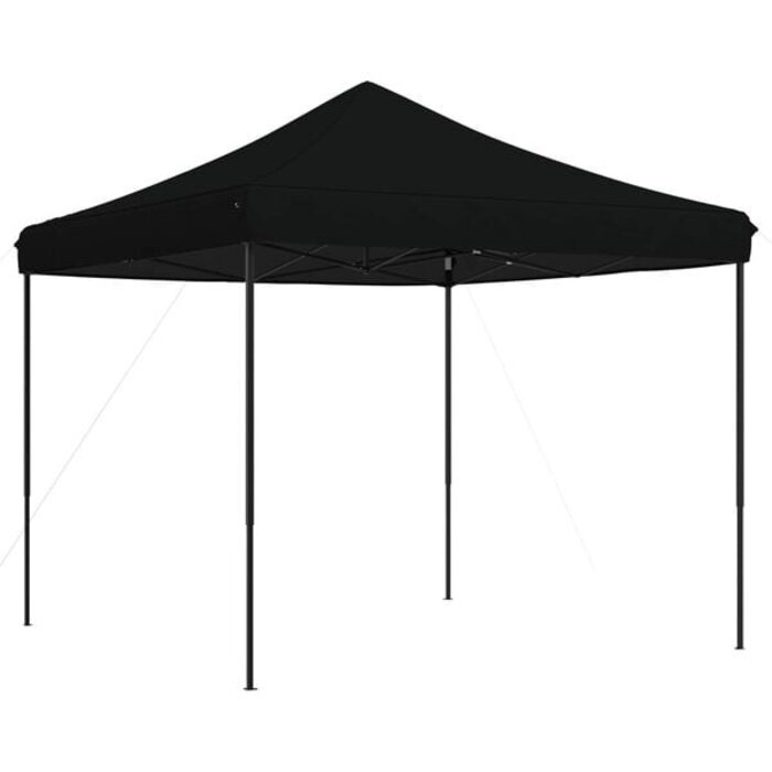 Vidaxl Faltbares Partyzelt 292x292x315cm Schwarz - 34% Rabatt