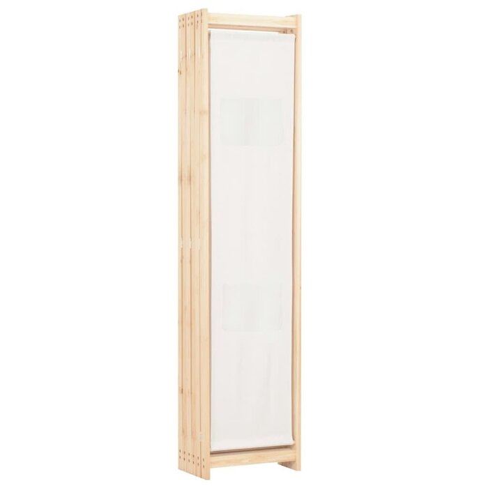 Vidaxl 6-Paneel Raumteiler Cremeweiß 240x170cm - 34% Rabatt