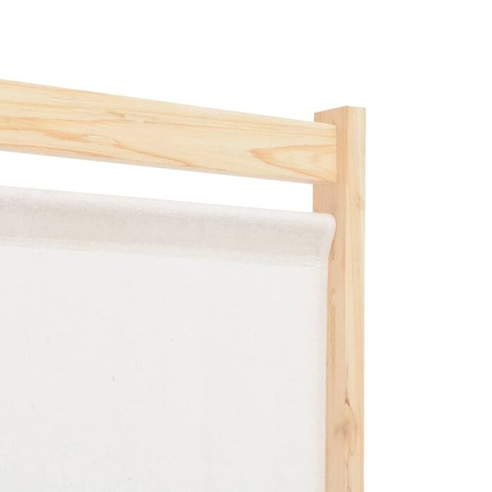 Vidaxl 6-Paneel Raumteiler Cremeweiß 240x170cm - 34% Rabatt