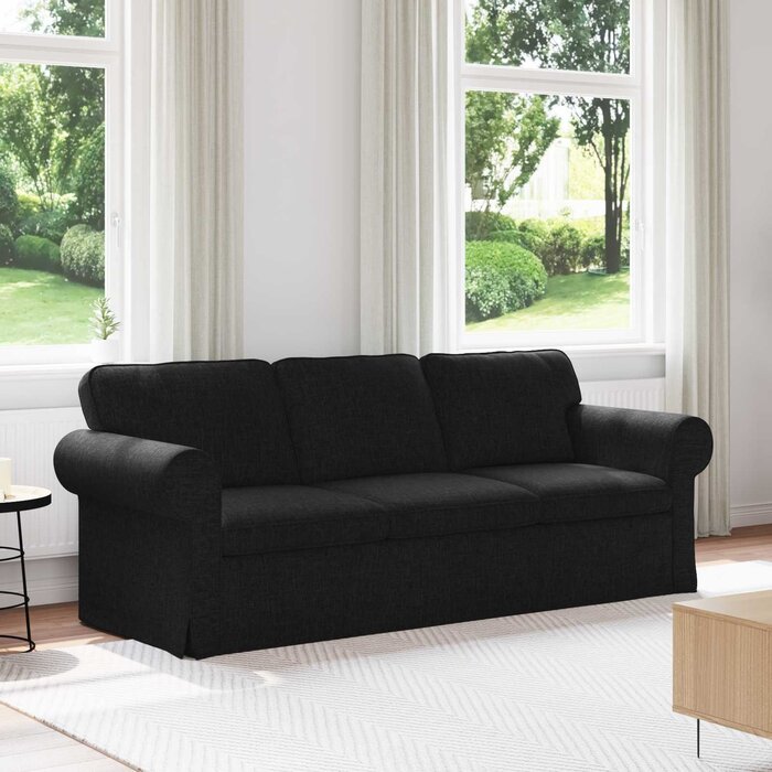 Vidaxl Moderne Couch Schwarz XL, 215 cm - 35% Rabatt