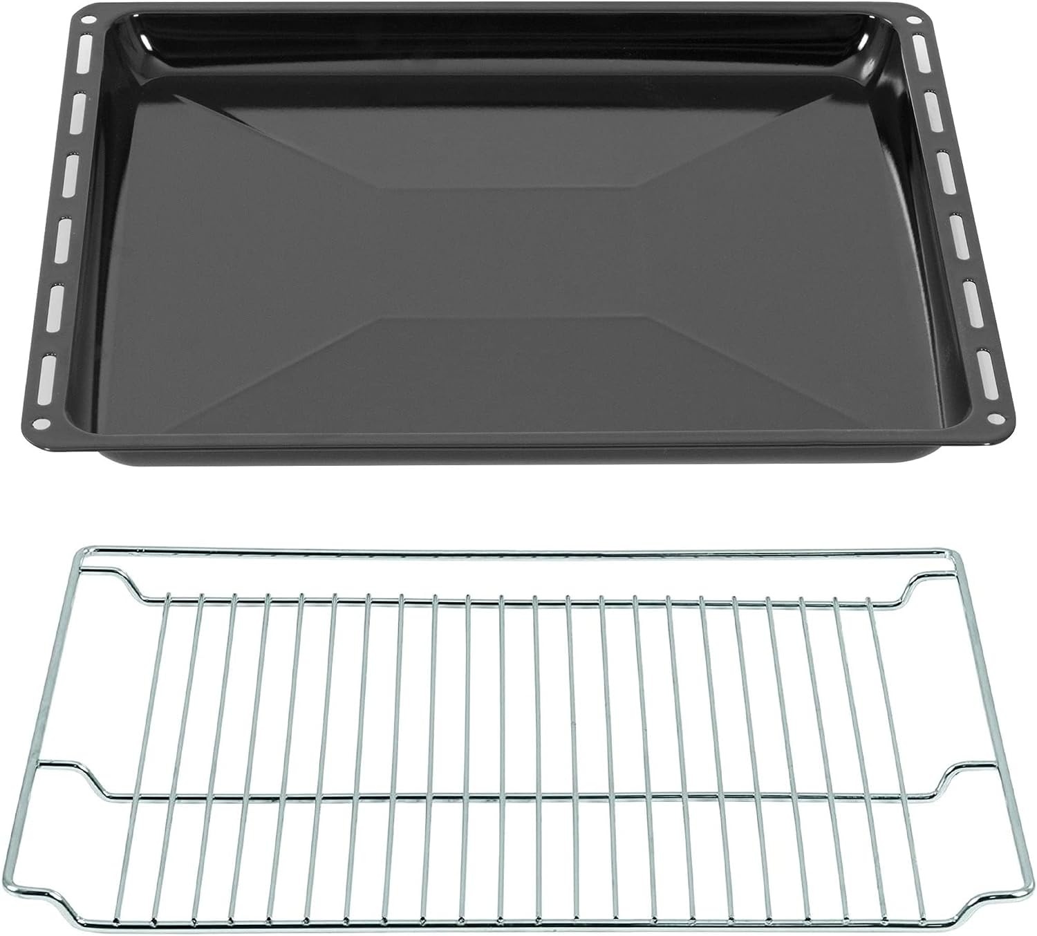 Emailliertes Backblech 46,5 x 37 x 3 cm - 32% Rabatt