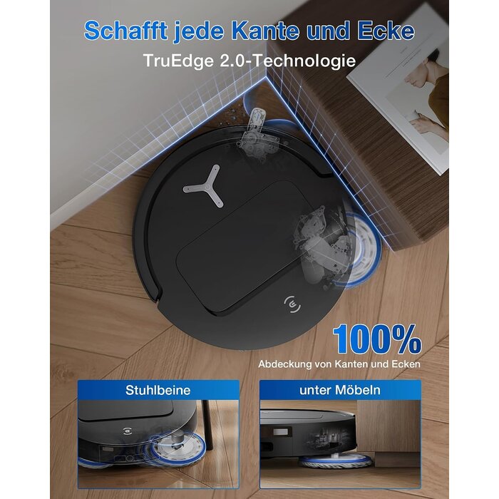 Saug- und Wischroboter T50 Gen2, OMNI-Station, 81 mm flach - 35% Rabatt