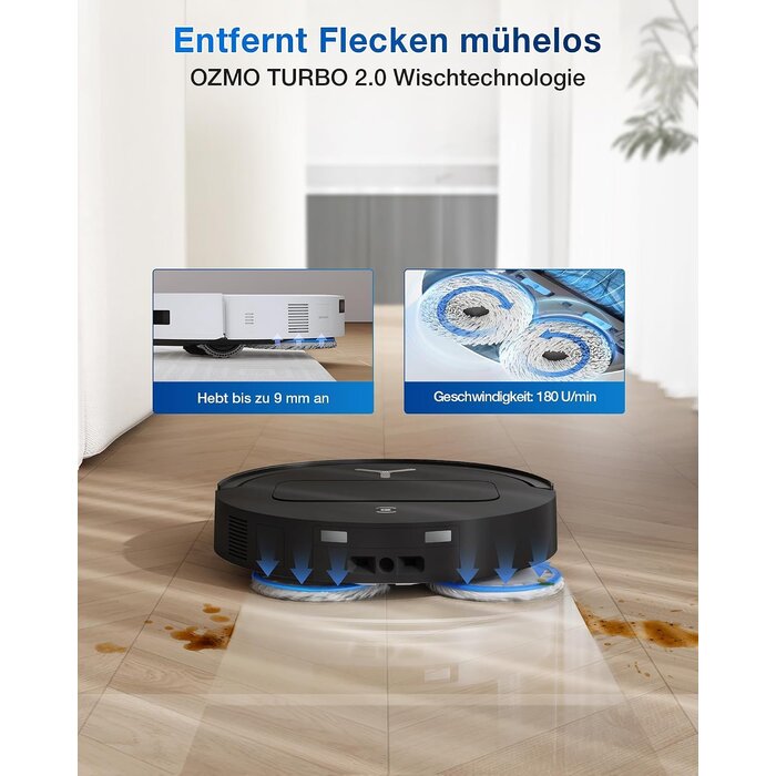 Saug- und Wischroboter T50 Gen2, OMNI-Station, 81 mm flach - 35% Rabatt