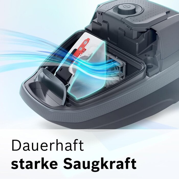 Bosch Leiser Bodenstaubsauger 650W, UltraAllergy-Filter, 15m Radius - 35% Rabatt