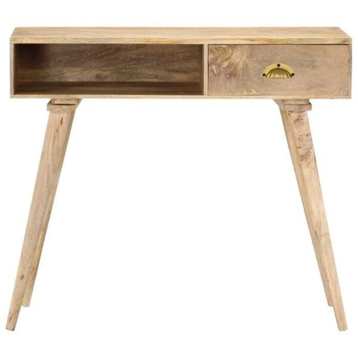 Vidaxl Wandtafel aus massivem Mangoholz 90x45x75 cm - 35% Rabatt