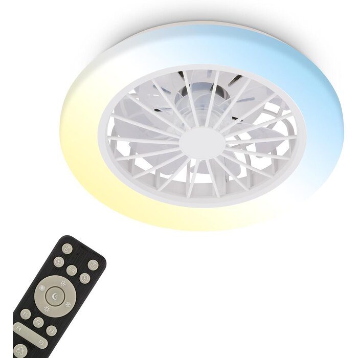 Deckenventilator mit LED & Fernbedienung - 33% Rabatt