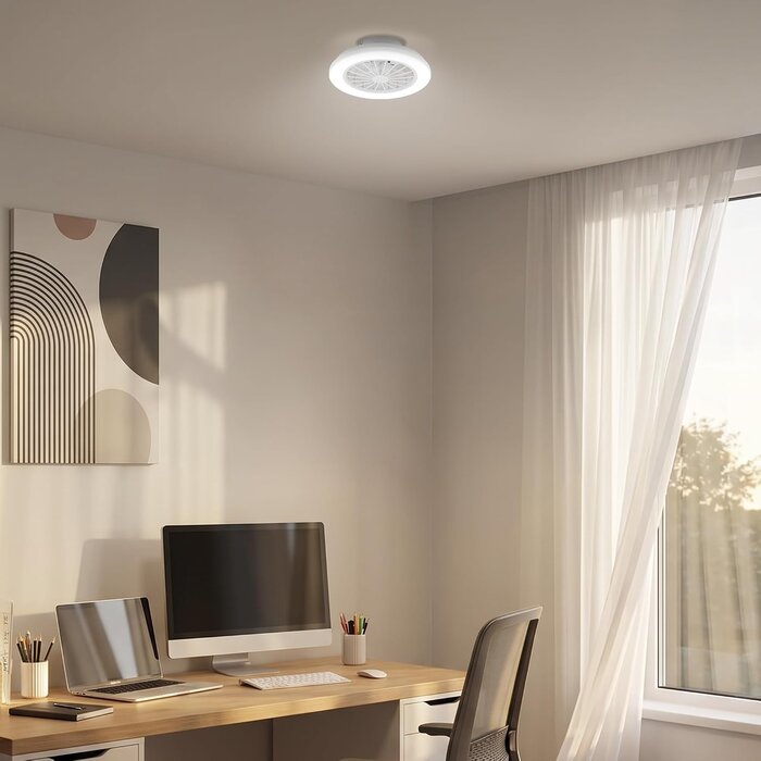 Deckenventilator mit LED & Fernbedienung - 33% Rabatt