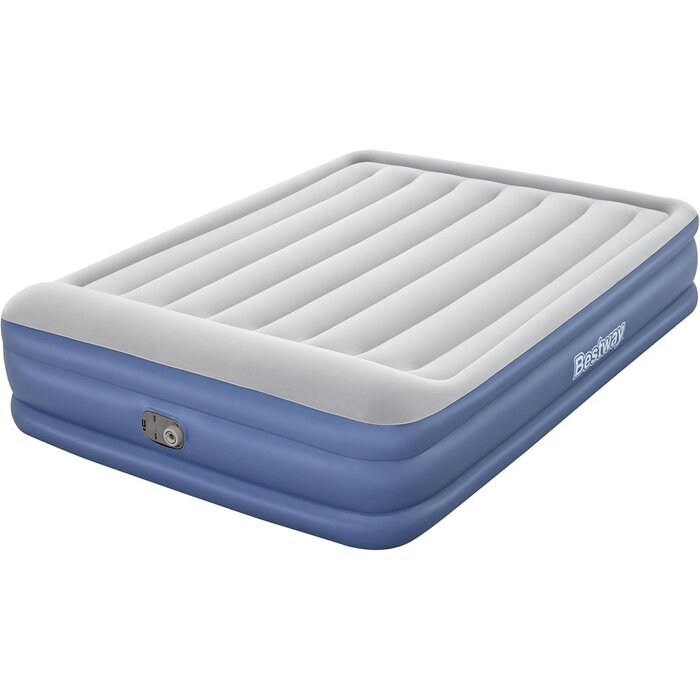 Bestway Luftbett Queen 203x152cm mit Pumpe - 33% Rabatt - Ausgepackt & Neuwertig