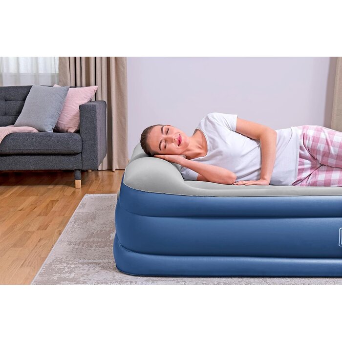 Bestway Luftbett Queen 203x152cm mit Pumpe - 33% Rabatt - Ausgepackt & Neuwertig