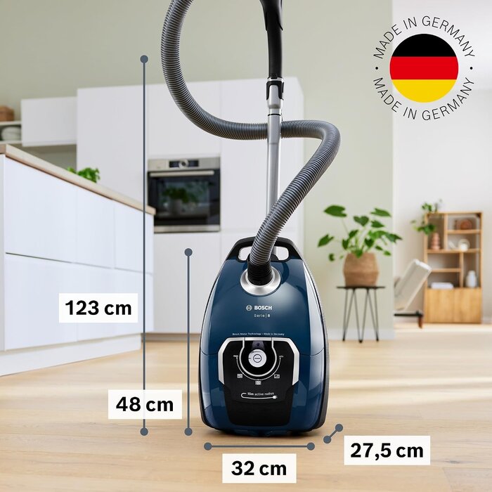 Bosch Bodenstaubsauger Serie 8, 700W, UltraAllergy-Filter - 35% Rabatt