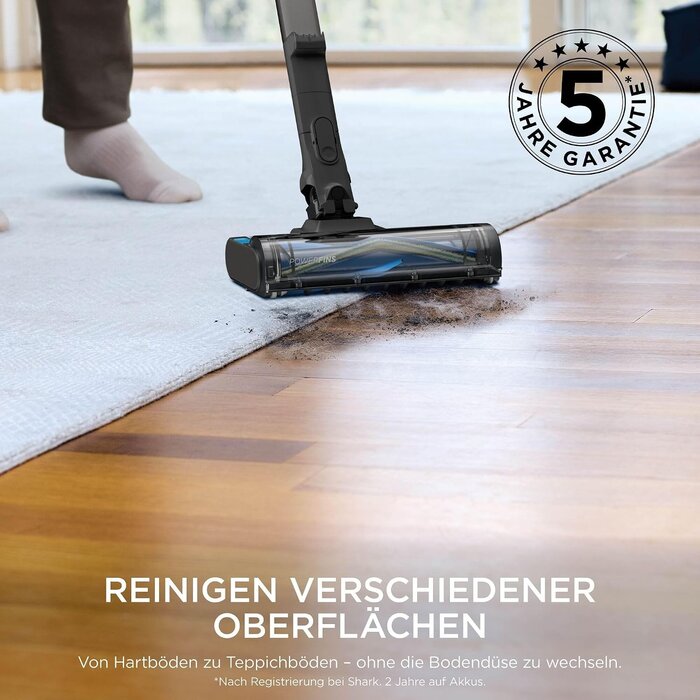 Kabelloser Akku-Staubsauger - 181 Watt - Grau - 35% Rabatt