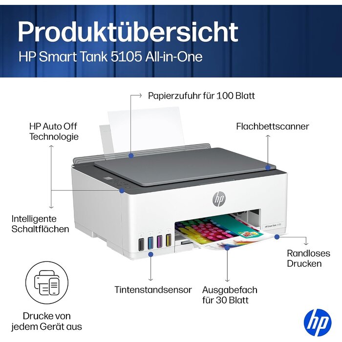 All-in-One Tintentank-Drucker für das Heimbüro - 35% Rabatt
