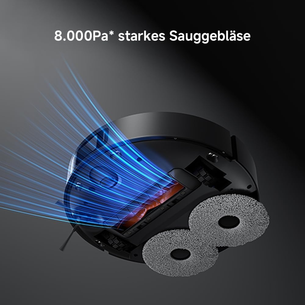 Saugroboter X20 Max Schwarz - 35% Rabatt - Ausgepackt & Top-Zustand