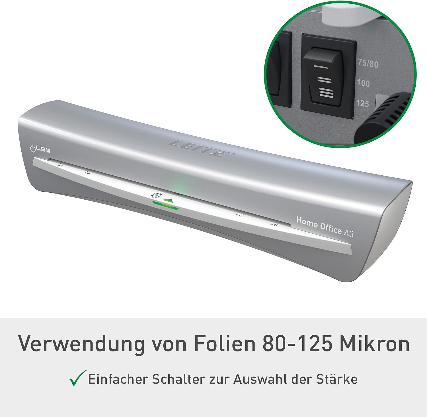 Laminiergerät A3 für Dokumente - 33% Rabatt - Grau