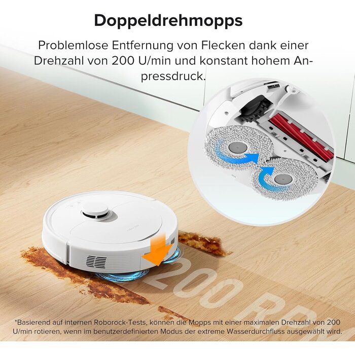 Saugroboter mit Wischfunktion Qrevo - 35% Rabatt - Vollautomatische Station