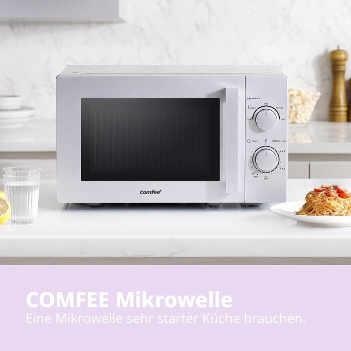 Kompakte Solo-Mikrowelle 20L - 700W - 34% Rabatt auf den Outlet-Preis