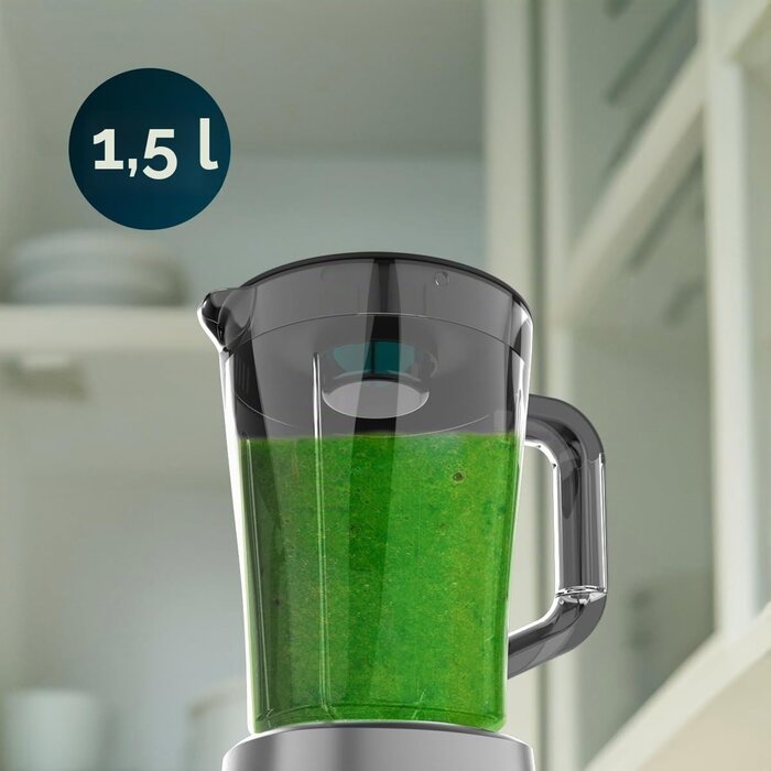Standmixer 1300W 1,5L Glasbehälter Weiß - 31% Rabatt