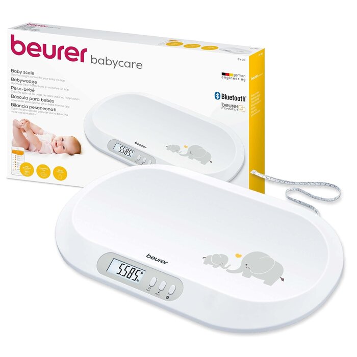 Babywaage mit gebogener Wiegefläche - 20 kg Tragkraft - 33% Rabatt