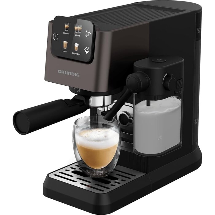 Espressomaschine 1628W 15 Bar mit Milchaufschäumer - 34% Rabatt