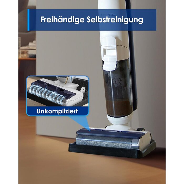 Kabelloser Nass- und Trockensauger - 35% Rabatt - Blau