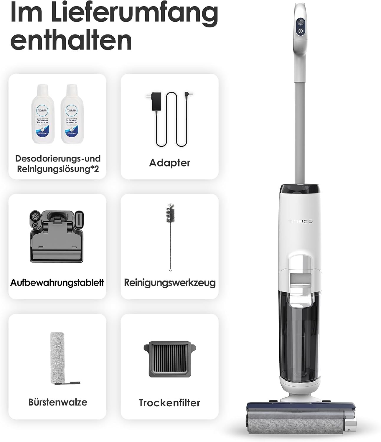 Kabelloser Nass- und Trockensauger - 35% Rabatt - Blau