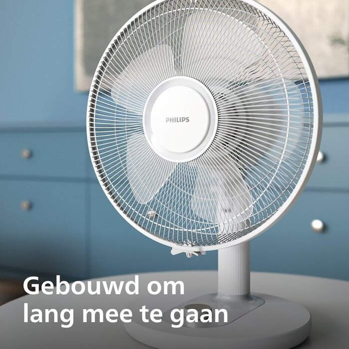 Tischventilator Serie 1000 - 35 dB - Weiß - 48,5 cm - 33% Rabatt