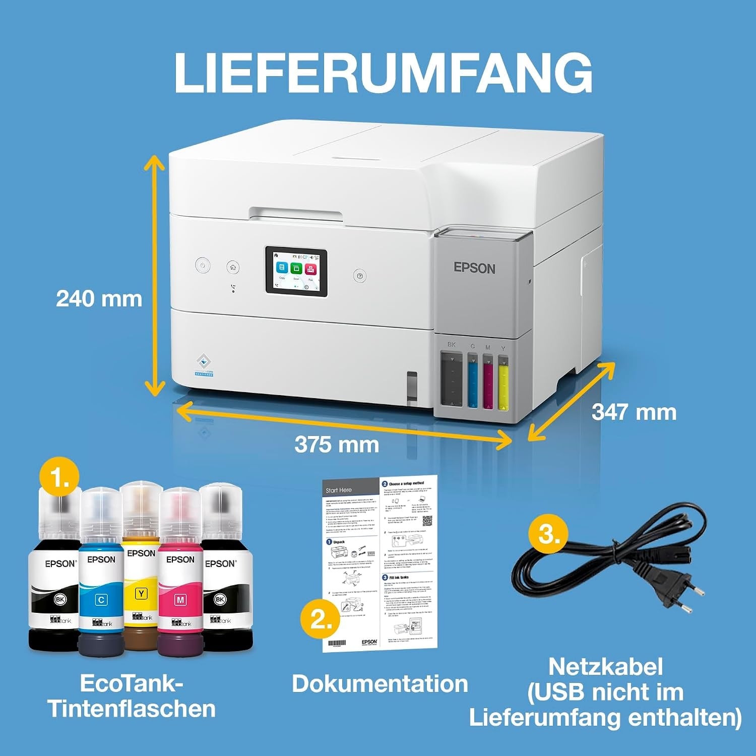 Multifunktionsdrucker A4 Weiß - 35% Rabatt