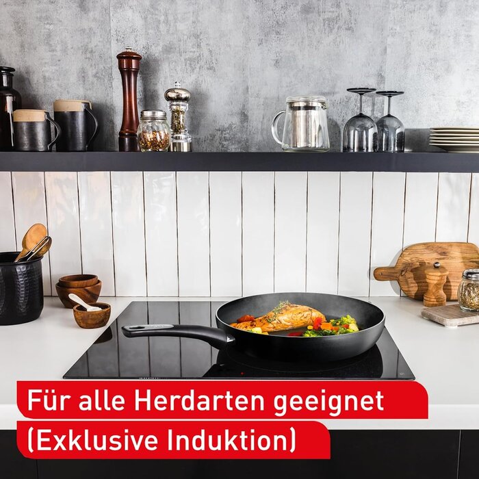 Hard Titanium Bratpfanne 28 cm - Schwarz - 32% Rabatt