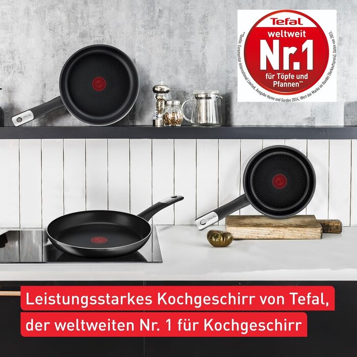 Hard Titanium Bratpfanne 28 cm - Schwarz - 32% Rabatt