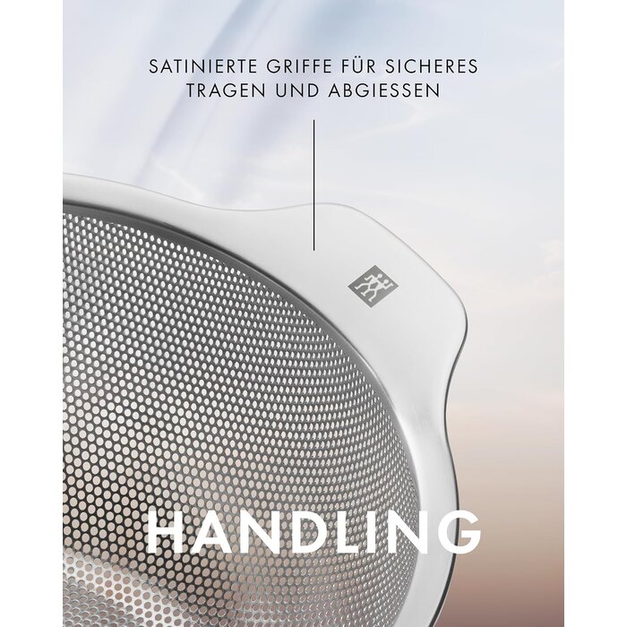 Edelstahl Küchensieb 24 cm - 30% Rabatt auf Retourenware