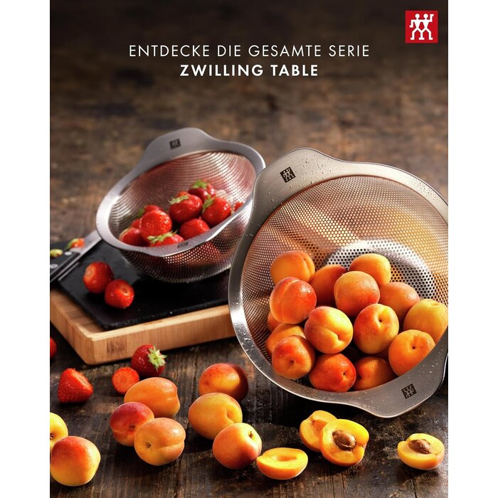 Edelstahl Küchensieb 24 cm - 30% Rabatt auf Retourenware