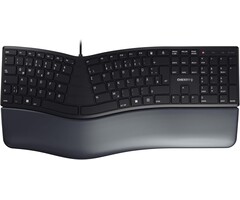 Ergonomische Tastatur QWERTZ mit Handballenauflage - 32% Rabatt
