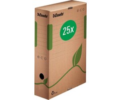 Archivbox DIN A4 | 80 mm Rückenbreite | Braun | M | 32% Rabatt
