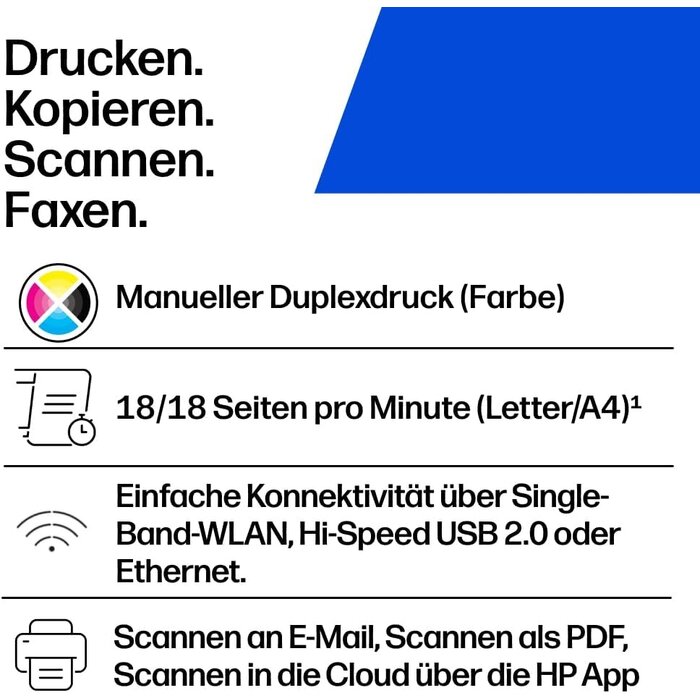 Multifunktions-Farblaserdrucker Wit Zwart Xl - 35% Rabatt