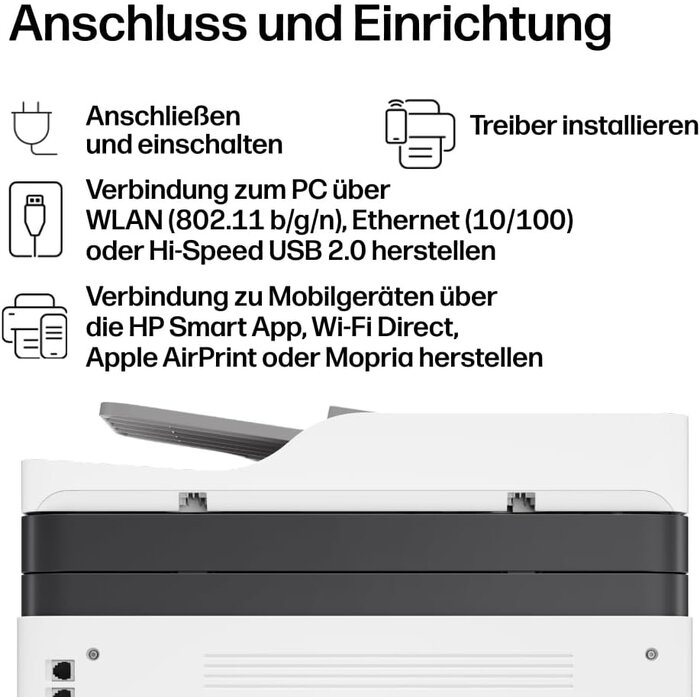 Multifunktions-Farblaserdrucker Wit Zwart Xl - 35% Rabatt
