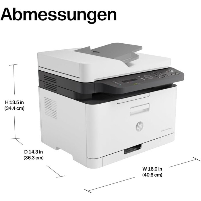 Multifunktions-Farblaserdrucker Wit Zwart Xl - 35% Rabatt