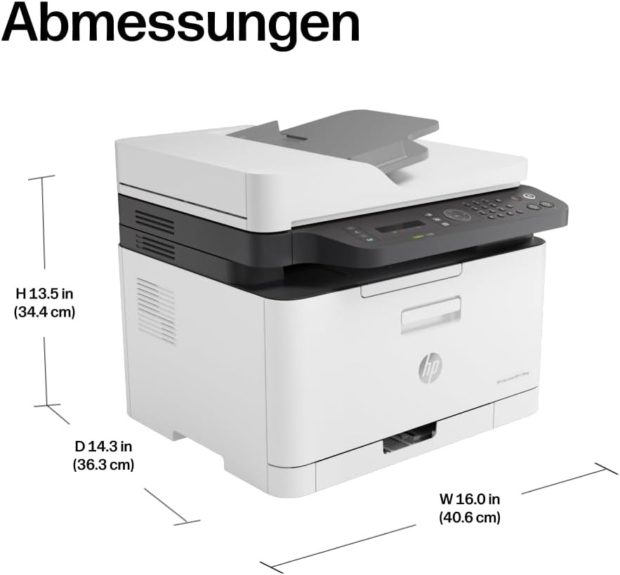 Multifunktions-Farblaserdrucker Wit Zwart Xl - 35% Rabatt