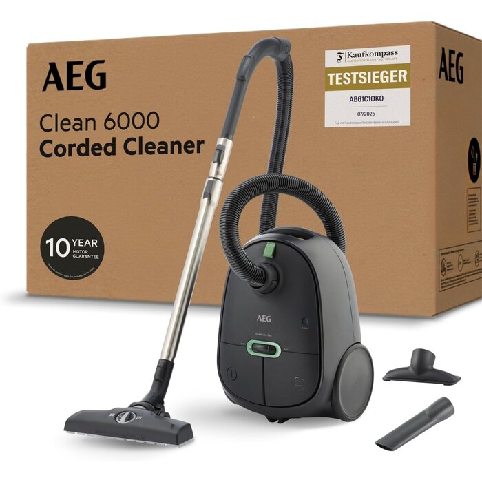 Bodenstaubsauger 850W, 12m Aktionsradius, Granite Grey - 35% Rabatt