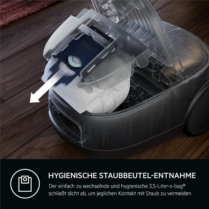 Bodenstaubsauger 850W, 12m Aktionsradius, Granite Grey - 35% Rabatt